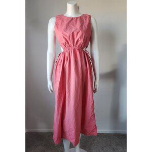 Rails Yvette spiced coral pink cutout sleeveless midi dress S